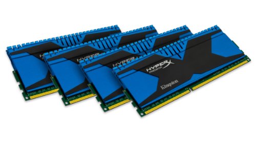 Kingston Technology HyperX Predator 16GB Kit (4x4GB) 1866MHz DDR3 PC3-15000 CL9 DIMM Motherboard Memory XMP T2 Series KHX18C9T2K4/16X