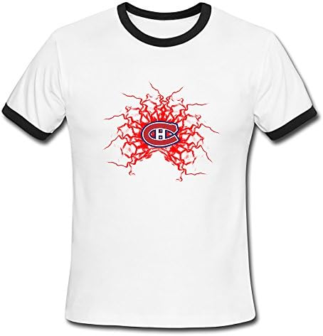 FunnYOU Anime Retro Custom NHL Montreal Canadiens Men's Contrast T-shirt