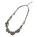 Tangled Tightrope Silver Necklace (Metal Element)