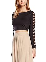 Rare London Camiseta Manga Larga (Negro)