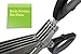 Black Friday Sale! Herb Scissors Best Quality with 5 Blades and Cover - Heavy Duty, Stainless Steel Kitchen Shears for Cutting Herbs