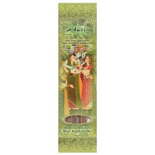 Prabhuji's Gifts - Hand Rolled Incense Hari Amber & Sandalwood - 10 Stick(s)