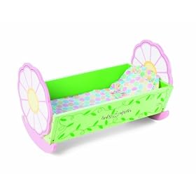 Baby Stella Lullaby Wooden Cradle