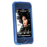 Eforcity Blue Hard Clip-on Crystal Case w/ Belt Clip & Lanyard for Apple iPod Touch