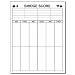 Bridge Score Notepad Memo Writing Scratch Pad Cards Games Scorepad
