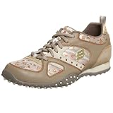 Skechers Womens Upgrade Sneaker,Taupe,8.5 M US