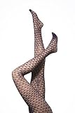 Ladies 1 Pair Aristoc Crochet Wave Tights In 2 Colours