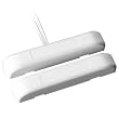 GE Security 1038T-N Surface Screw Mount Terminal Contact, Closed Loop, White, 1 Gap Size. Tape or Screw Mounting