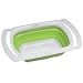 Progressive International Collapsible Over the Sink Colander, Green