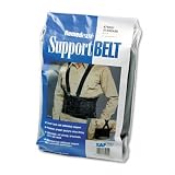 SAFCO PRODUCTS / Remedease standard back support, black, size 2x-3x large fits waist 48-60 / SAF75051 / Sold as 1 Each / Mfr Part # 75051 \*/ Remedease standard back support, black, size 2x-3x large f