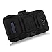 One Touch Fierce 2 - Cellularvilla Hard Soft Dual Layer Hybrid Armor Shell Holster Kickstand Combo Case with Locking Belt Swivel Clip Case Cover for Alcatel One Touch Fierce 2 7040T (Black)