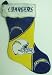 San Diego Chargers 2007 3-Tone Plush Stocking
