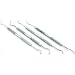 4 Pc Pick Set Wax Carver Spatula Clay Sculpting Tools