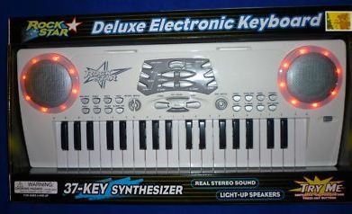 Rock Star Deluxe Electronic Keyboard