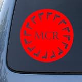 MY CHEMICAL ROMANCE - Vinyl Car Decal Sticker #A1626 | Vinyl Color: Red