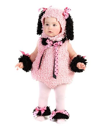 Pink Poodle Infant / Toddler Costume