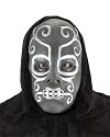 Harry Potter Death Eater 2 Bellatrix Latex Mask With Hood Officially Licensed