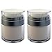 1 oz / 30 ml White Airless Refillable Jar (2 PACK)