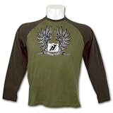 New Jersey Devils Flying Banner Long Sleeve Raglan T-Shirt