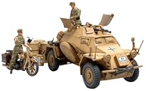 Tamiya 1/35 Sd Kfz 222 Afrika Korps w/ DKW NZ350