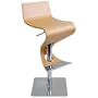 Viva Bar Stool - Natural Wood