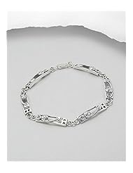 Mackintosh CZ Bracelet In 92.5 Sterling Silver