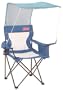 Coleman XL Mesh Quad Chair with SunShade and Cooler (Niagara/Arctic)