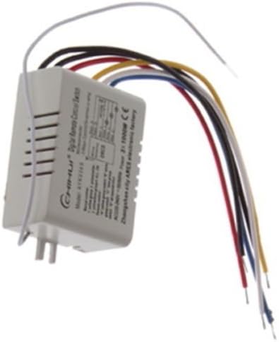 3 Kanal Digital Schalter Funkschalter Wandschalter Lampe Licht Fernbedienung