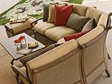 Landgrave Cozumel Cast Aluminum Cushion Patio Lounge Set