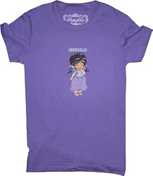 Rainbow Brite Indigo Color Kid Purple Tee T-Shirt
