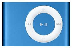 Apple iPod shuffle 1 GB New Bright Blue (2nd Generation) [Previous Model]