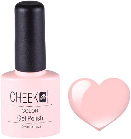 Cheeka Soak Off Uv Gel Polish 10ml Color Peach