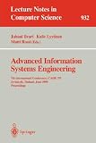 Advanced Information Systems Engineering: 7th International Conference, CAiSE '95, Jyvaeskylae, Finland, June 12 - 16, 1995. Proceedings (Lecture Notes in Computer Science)