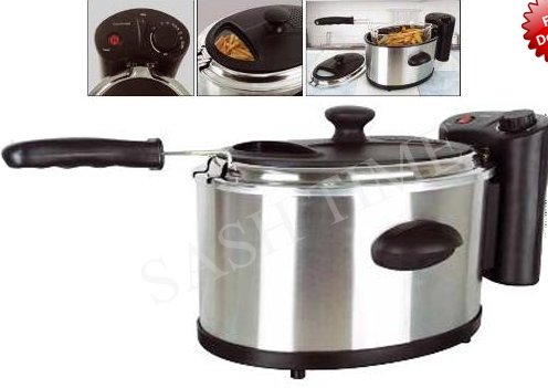 LLOYTRON 4 LITRE S/STEEL ELECTRIC DEEP FAT FRYER