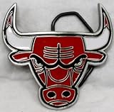 Chicago Bulls Enamel Belt Buckle, NBA Basketball Buckle