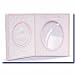 Heaven's Blessings Jesus Loves Me Porcelain Frame Pink