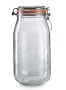 Le Parfait French Glass Canning Jar with 85mm Gasket and Lid - 2 Liter