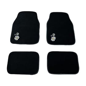 Stylish car daisy car floor mats- girls accessories