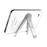 HQB Klappbar Galaxy Tab/HTC Flyer /iPhone/Tablet PC Halterung Ständer Alu Silber