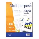 BAZIC Multipurpose Paper, White, 100 Ct.
