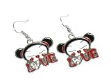 PUCCA LOVE CARTOON CHARACTER EARRINGS