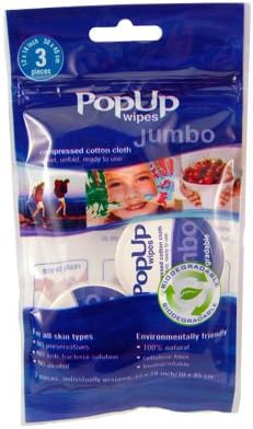 PopUp Towel - Jumbo Wipe - 3 Pack