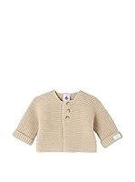 Petit Bateau Chaqueta Punto (Beige)