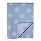 Amy Coe Reversible Fleece Dots Blanket - Blue
