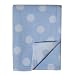 Amy Coe Reversible Fleece Dots Blanket - Blue