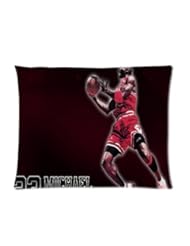 Michael Jordan Basketball Star Custom Picture Pillow Cases 20x26 (one side)