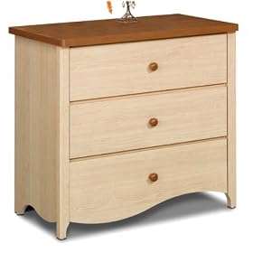 Renaissance 3-Drawer Chest - Maple/ Cappuccino