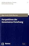 Perspektiven der Governance-Forschung - 