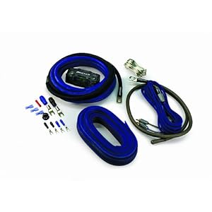 Kicker 09ZCK44 Z-Series 4AWG Amplifier Kit with 4-Channel Interconnects ROHS Compliant