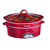 Rival SCVP603-R 6-qt. Programmable Crock-Pot Slow Cooker - Red by Rival